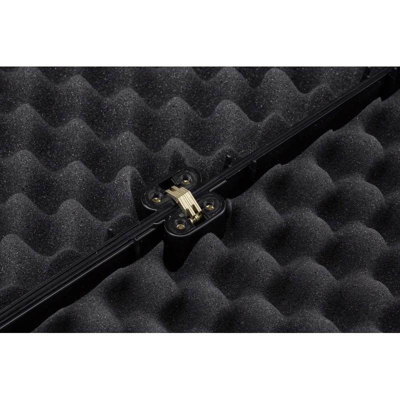 MALLETTE A CARABINE POLYPROPYLÈNE NOIRE 125X25X11 CM