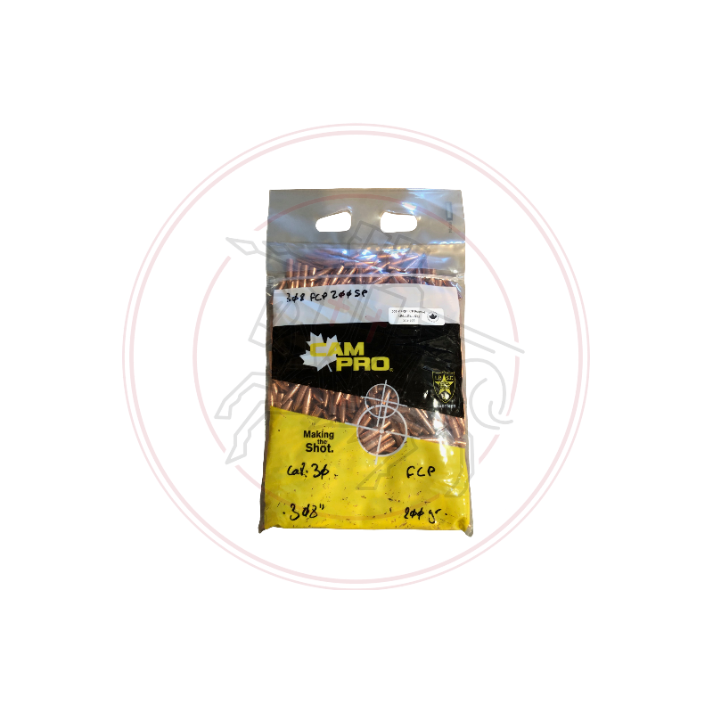 OGIVES Cuivré CAMPRO Cal: 30 FCP - Diam: .308" - 200gr - sachet de 500