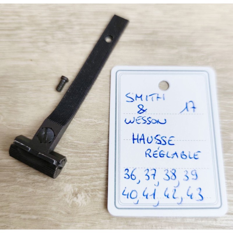 PIÈCE SMITH & WESSON MOD 17 - K FRAME - HAUSSE REGLABLE