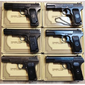 Pistolets TOKAREV TT-30 - Fabrication Russe - Plaquettes CCCP - Calibre 7,62x25 - OFFRE SPECIALE