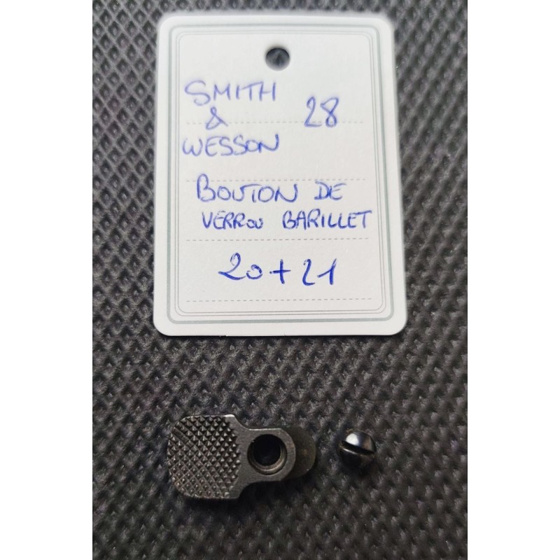 PIÈCE SMITH & WESSON MOD 28 - N FRAME - BOUTON DE VERROU DE BARILLET