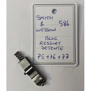 PIÈCE SMITH & WESSON MOD 586 - L FRAME - BLOC RESSORT DETENTE