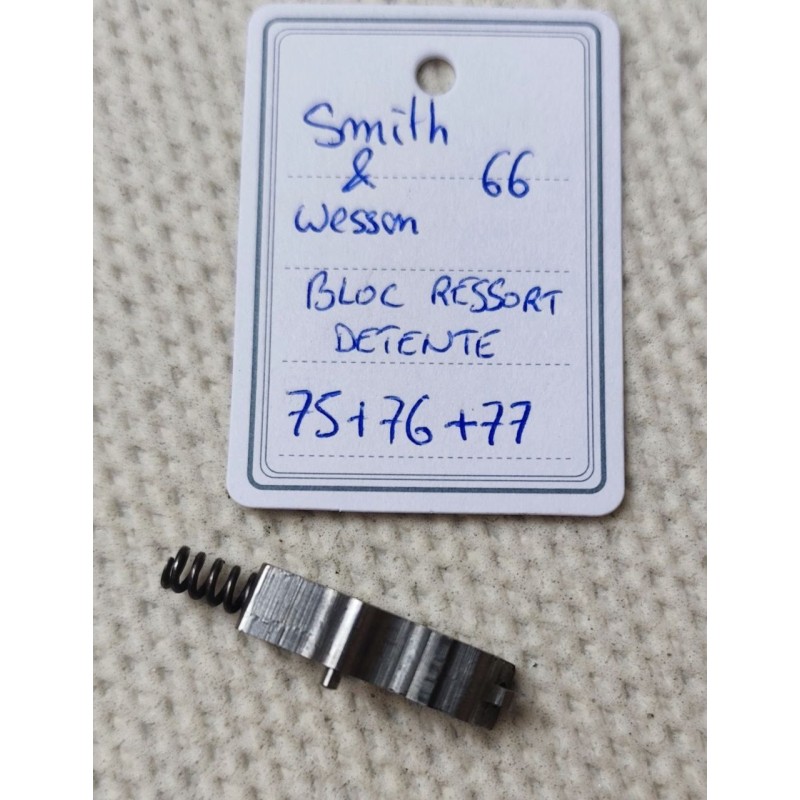 PIÈCE SMITH & WESSON MOD 66 - K FRAME - BLOC RESSORT DETENTE