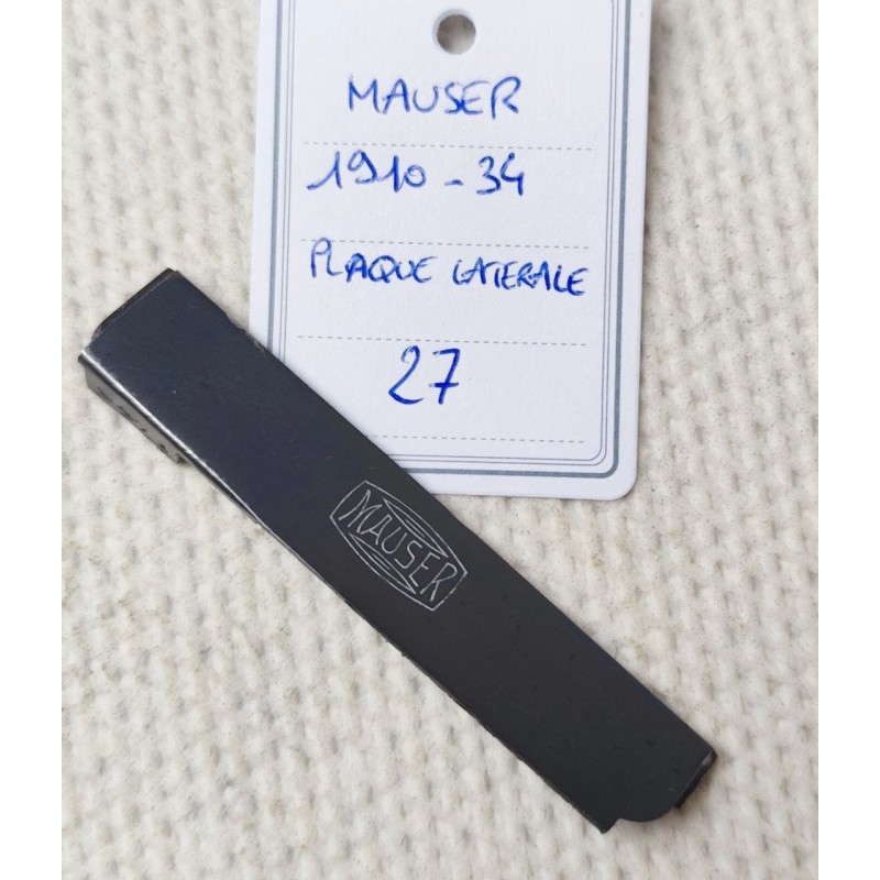 PIÈCE MAUSER MOD. 1910-34  - PLAQUE LATERALE
