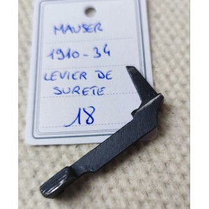 PIÈCE MAUSER MOD. 1910-34  - LEVIER DE SURETE