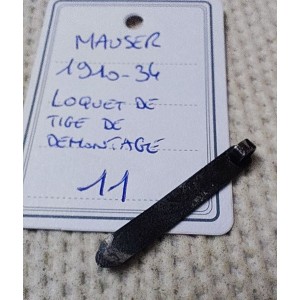 PIÈCE MAUSER MOD. 1910-34  - LOQUET DE TIGE DE DEMONTAGE