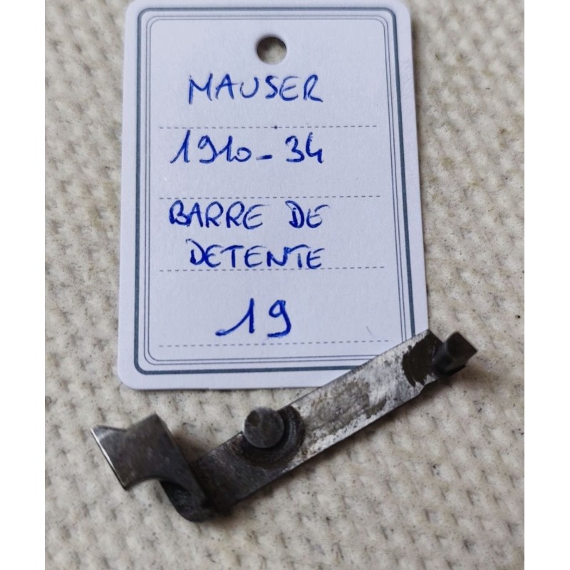 PIÈCE MAUSER MOD. 1910-34  - BARRE DE DETENTE