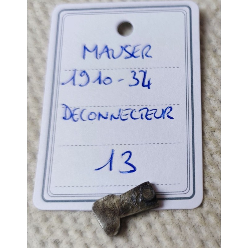 PIÈCE MAUSER MOD. 1910-34  - DECONNECTEUR