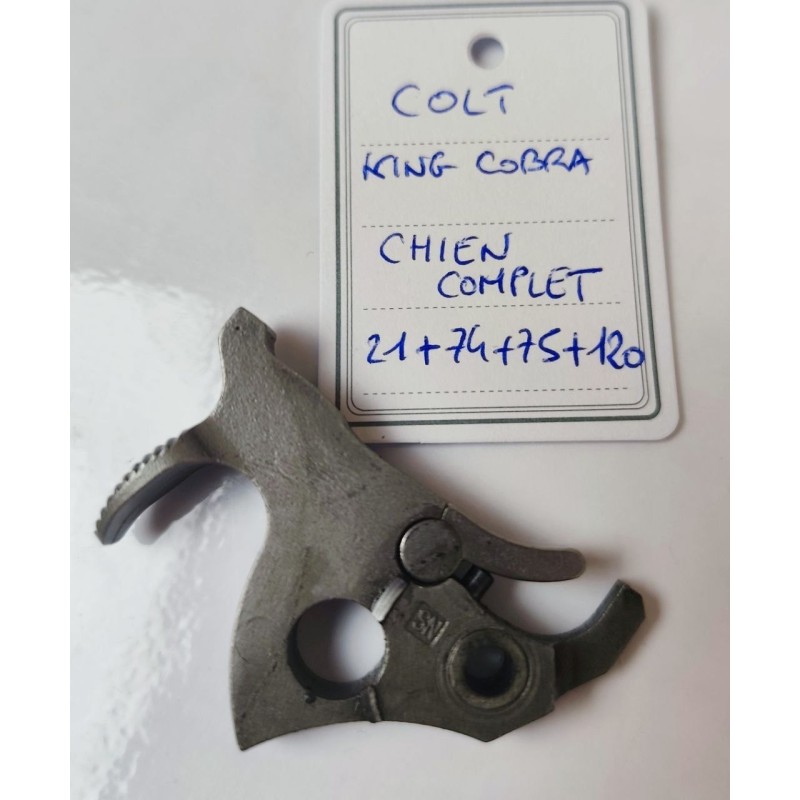 PIÈCE COLT MOD. KING COBRA - CHIEN COMPLET