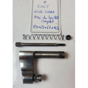 PIÈCE COLT MOD. KING COBRA - AXE DE BARILLET COMPLET