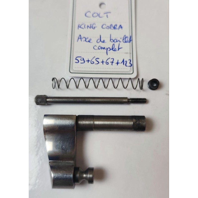 PIÈCE COLT MOD. KING COBRA - AXE DE BARILLET COMPLET