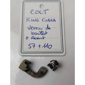 PIÈCE COLT MOD. KING COBRA - VERROU DE BARILLET + RESSORT