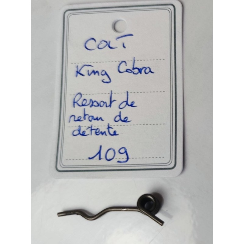 PIÈCE COLT MOD. KING COBRA - RESSORT DE RETOUR DE DETENTE