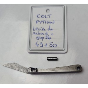 PIÈCE COLT MOD. PYTHON - LEVIER DE REBOND + GOUPILLE