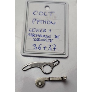 PIÈCE COLT MOD. PYTHON - LEVIER DE SECURITE + ASSEMBLAGE