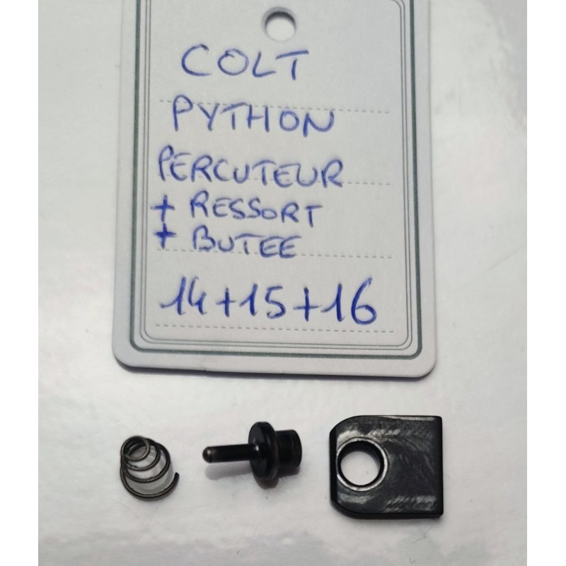 PIÈCE COLT MOD. PYTHON - PERCUTEUR + RESSORT ET BUTEE