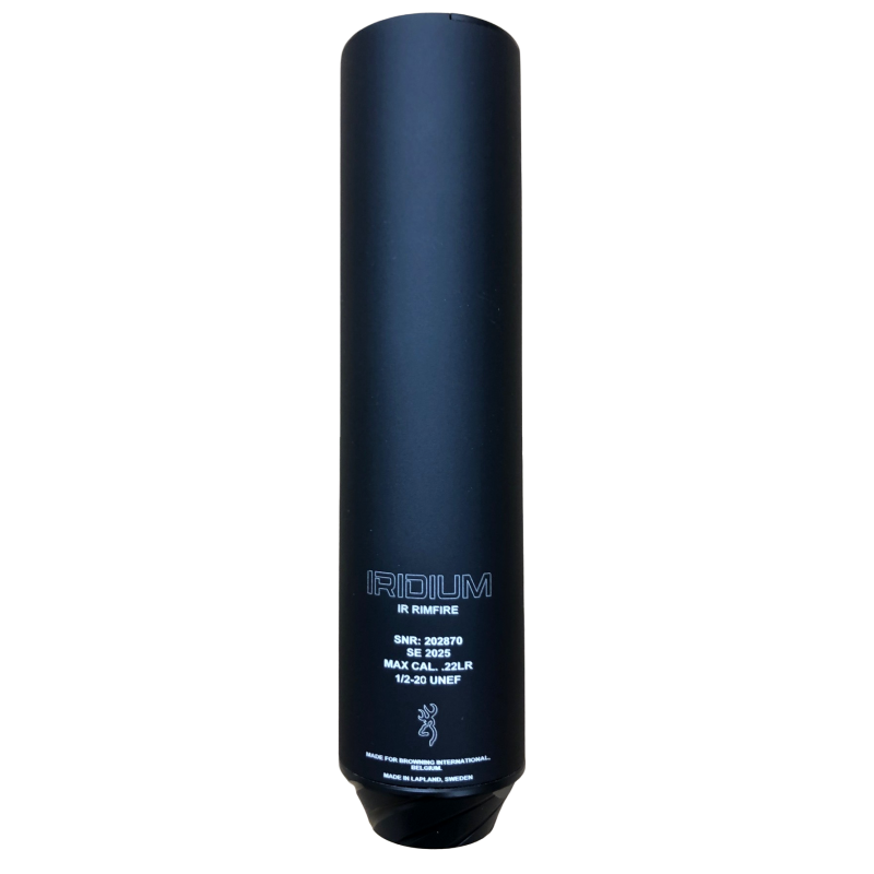 Modérateur de son Iridium IR RIIMFIRE 22LR 1/2-20 UNF