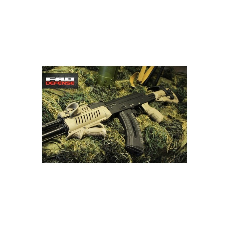 FAB DEFENSE AG-47 AK-4774 Ergonomic Pistol Grip - TAN