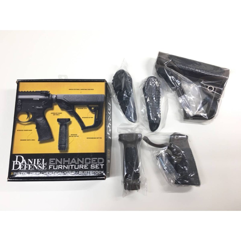 DANIEL DEFENSE AR-15 FURNITURE SET COLLAPSIBLE POLYMER