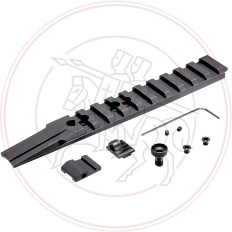 M92 Underfolder Rails RAIL PICATINNY ROSSI POUR M92 PUMA - TRIPLE BLACK