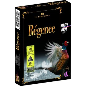 Cartouches MARY ARM REGENCE - Cal:20/70 - 28gr - N°4 - BG - X10