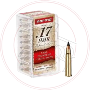 Cartouches NORMA varmint polymer TIP V-MAX - cal:17HMR - 17 grains - p