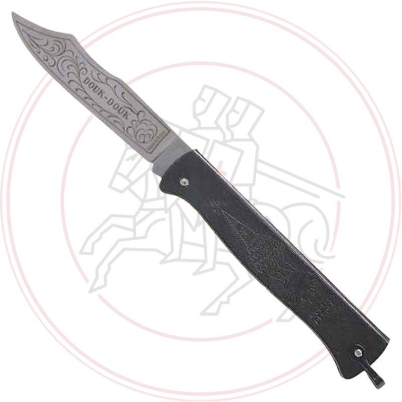 COUTEAU DOUK-DOUK BRONZAGE D'ARME 11 CM CARBONE