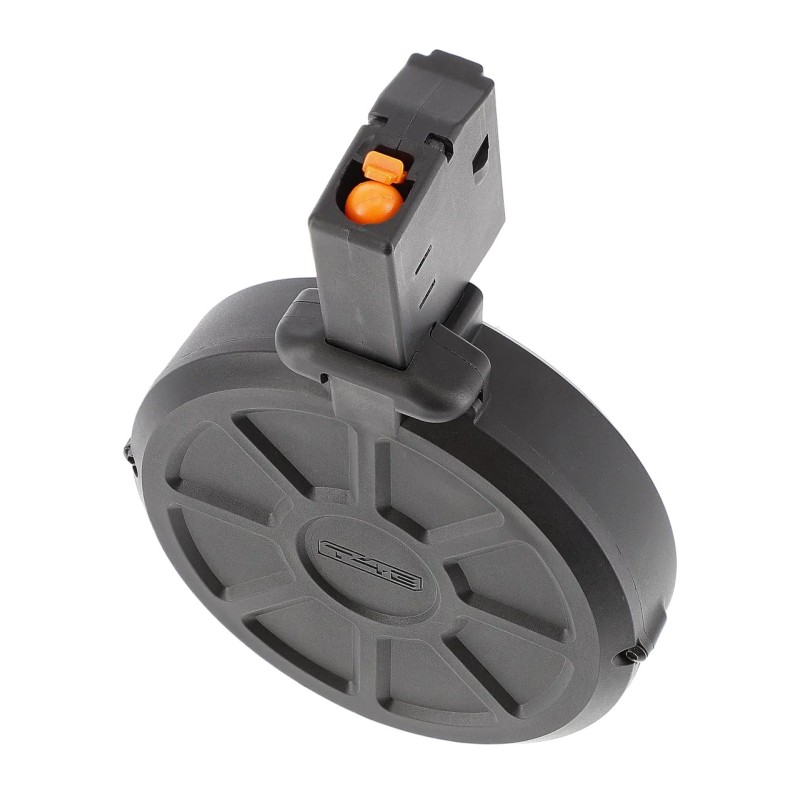 Chargeur tambour 40 coups pour carabine de défense T4E TC68 calibre 68