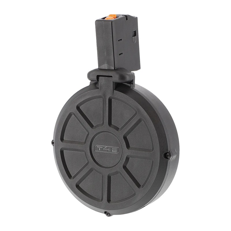 Chargeur tambour 40 coups pour carabine de défense T4E TC68 calibre 68