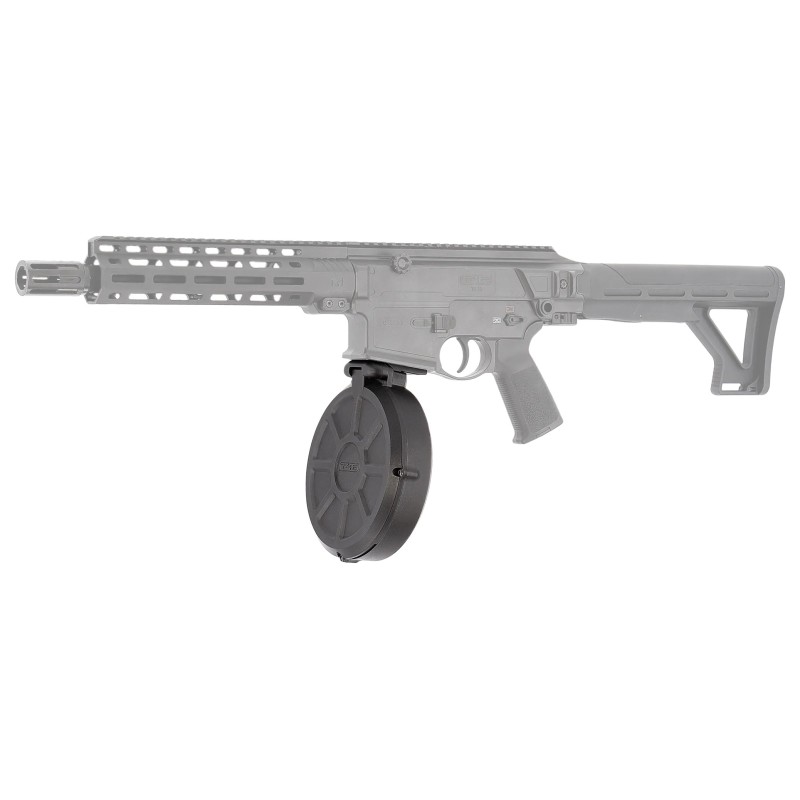 Chargeur tambour 40 coups pour carabine de défense T4E TC68 calibre 68