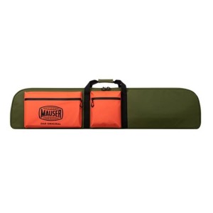 Fourreau / Étui pour arme - 130 cm - Étanche - Vert / Orange - MAUSER