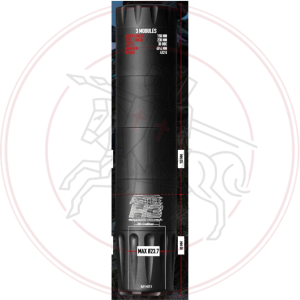 A-TEC- Modérateur H3-3 cal: 6.5mm - 5/8"-24 UNF