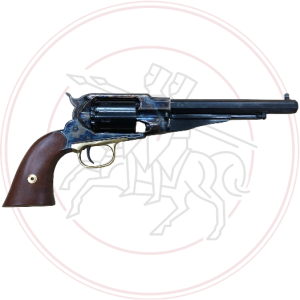 REVOLVER REMINGTON 1858  ACIER/LAITON - JASPAGE GRAVE - CAL: 44 PIETTA