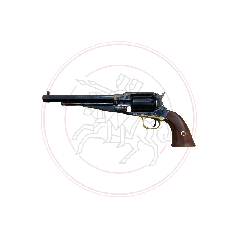 REVOLVER REMINGTON 1858  ACIER/LAITON - JASPAGE GRAVE - CAL: 44 PIETTA