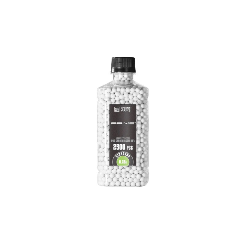 Bouteille SPECNA ARMS - 2500 Billes Airsoft 0.25g PRIME 6mm BB