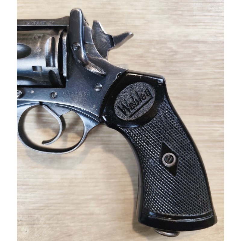 Revolver Webley & Scott Mk IV .38 S&W 5" – Occasion révisée