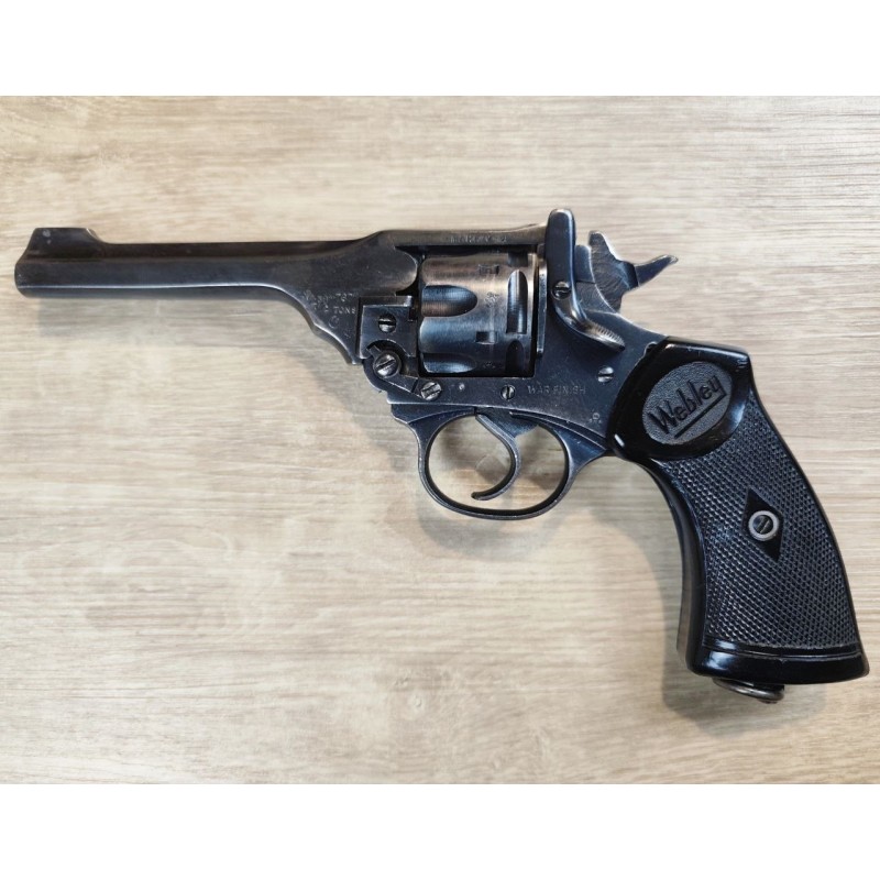 Revolver Webley & Scott Mk IV .38 S&W 5" – Occasion révisée