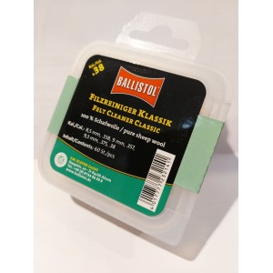 Ballistol Tampon de nettoyage BALLISTOL Feutre Classique Cal. 38 - 60 Pcs