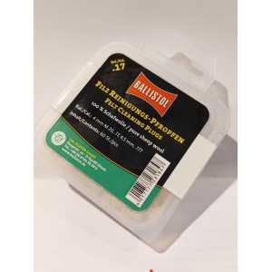 Tampon de nettoyage BALLISTOL Feutre Classique Cal. 17 - 60 Pcs