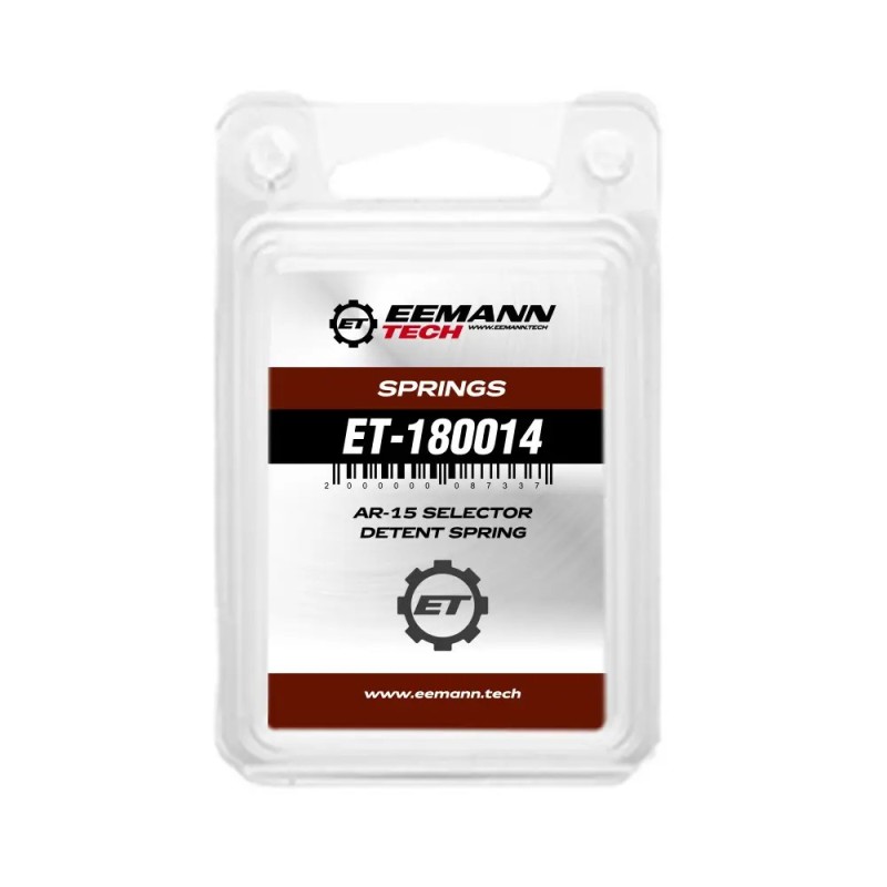 EEMANN TECH  - Selector Detent Spring (ressort de selecteur) pour AR15
