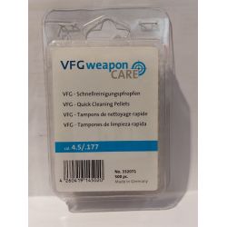 Tampon nettoyage VFG cal 4,5mm/.177 - 500 pièces