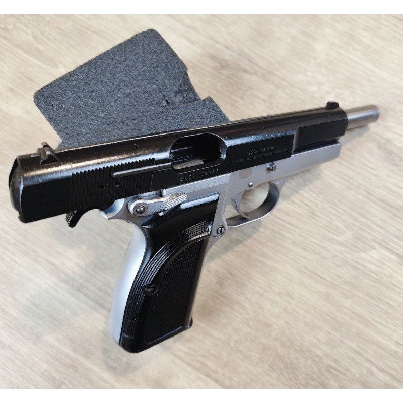 Pistolet BROWNING GP35 9x19 nickelé Occasion révisée surplus Police