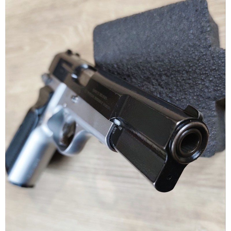 Pistolet BROWNING GP35 9x19 nickelé Occasion révisée surplus Police