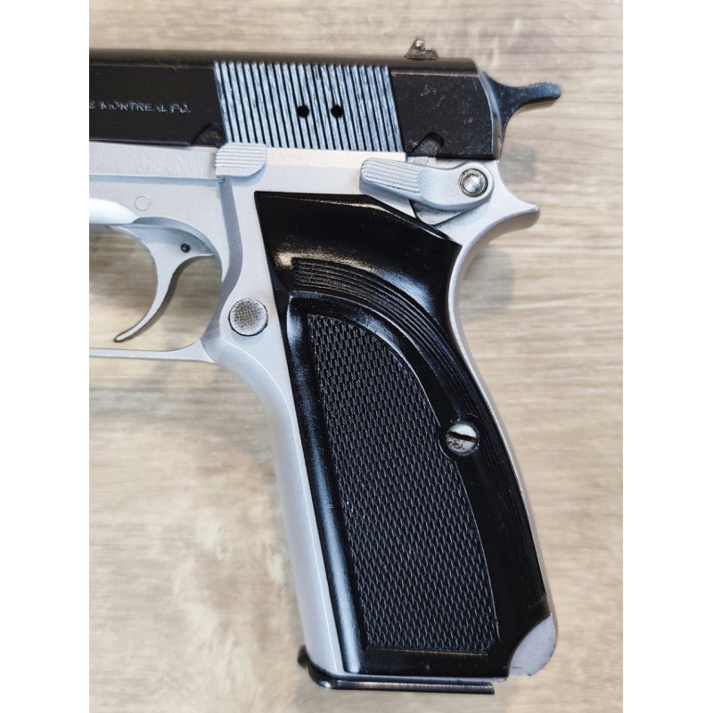 Pistolet BROWNING GP35 9x19 nickelé Occasion révisée surplus Police