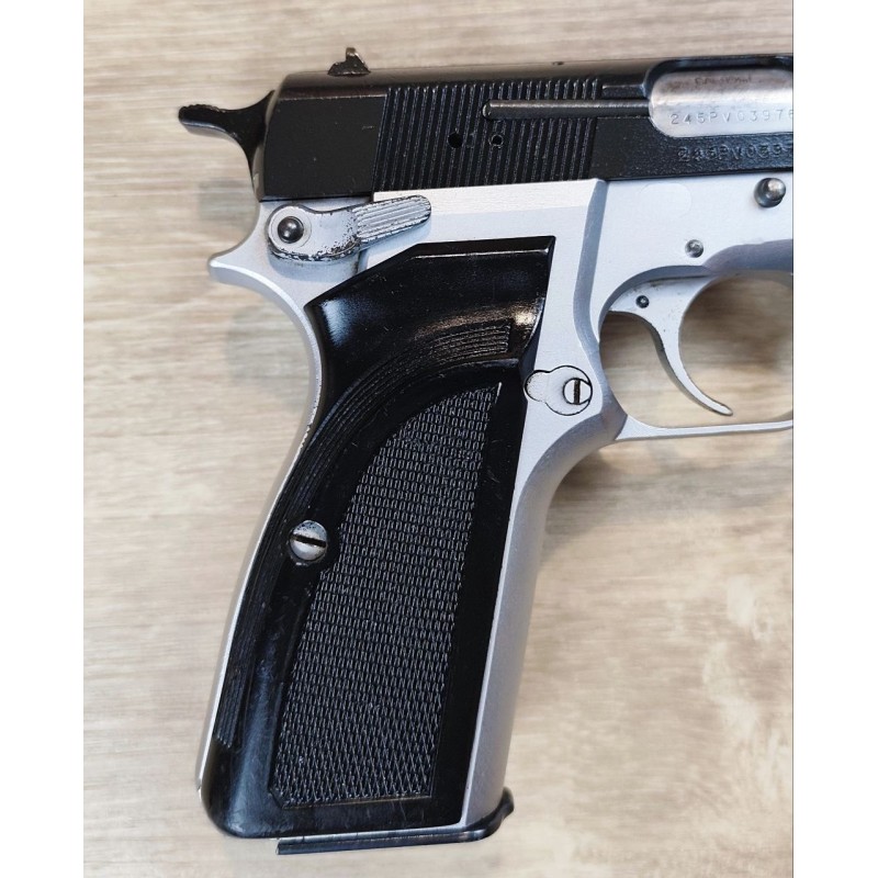 Pistolet BROWNING GP35 9x19 nickelé Occasion révisée surplus Police