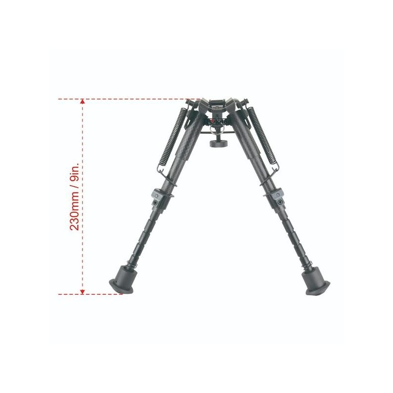 Bipied 6-9 Carbon Grenadière Rail Weaver 6N - Rokstad