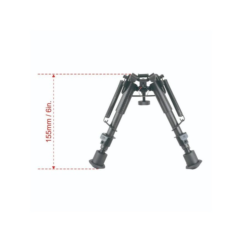 Bipied 6-9 Carbon Grenadière Rail Weaver 6N - Rokstad
