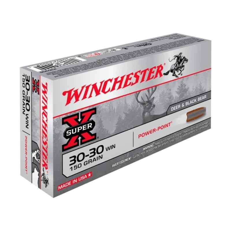 Cartouches WINCHESTER 30-30 WIN.150grs power point