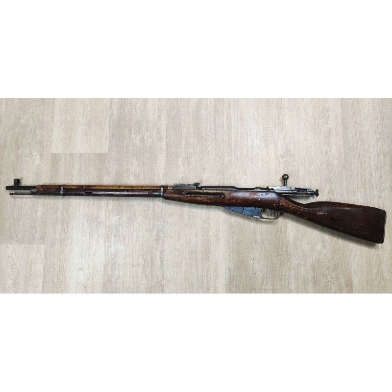 MOSIN NAGANT 91/30 Ishevsk 1939 7,62x26R Monomatricule canon brillant