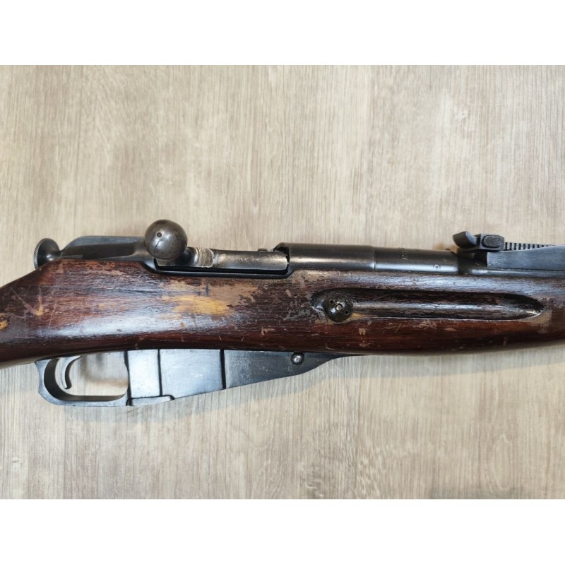 MOSIN NAGANT 91/30 Ishevsk 1939 7,62x26R Monomatricule canon brillant